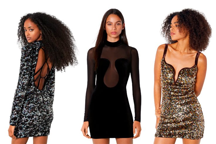 looks para nochevieja vestidos bershka