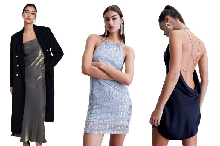 looks para nochevieja vestidos pull and bear