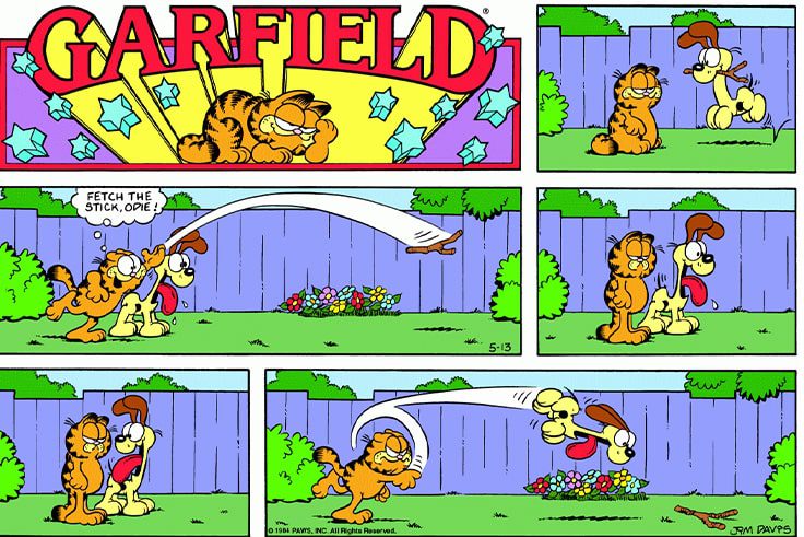 Cómic Garfield