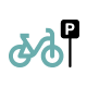 icono parking de bicicletas