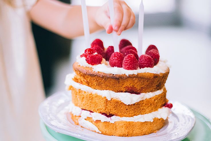 Tarta de cumpleaños