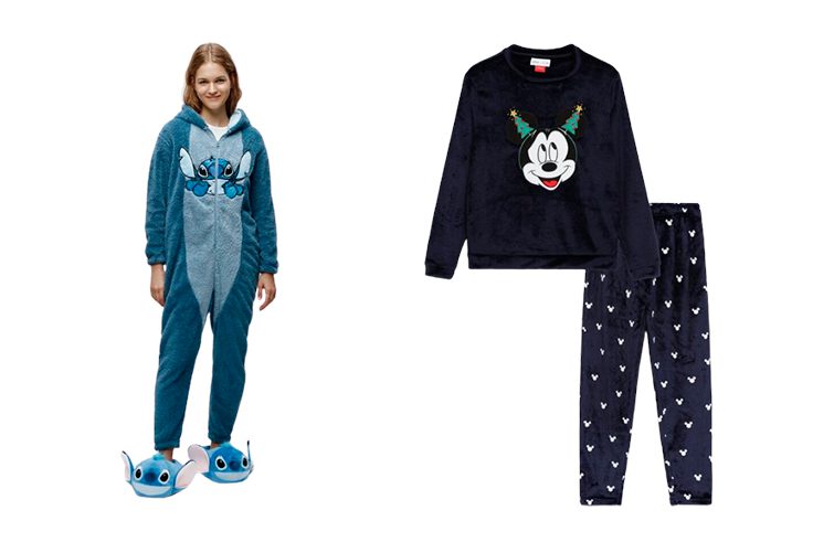 pijama disney mujer lefties