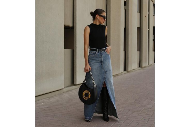 Looks-con-falda-vaquera-tendencias