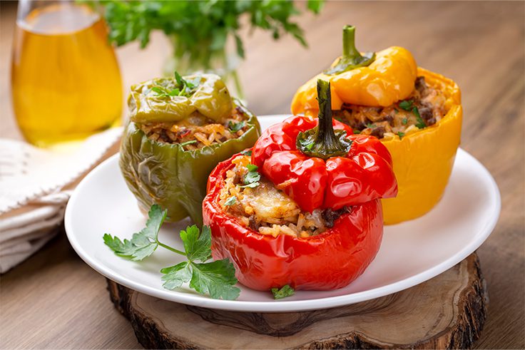 Día mundial de la Tapa pimientos rellenos