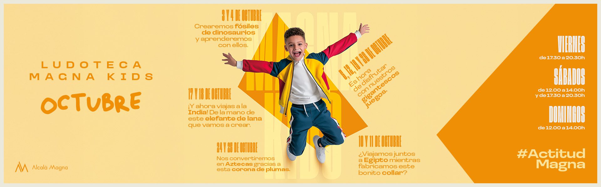 LUDOTECA MAGNA KIDS OCTUBRE 2025