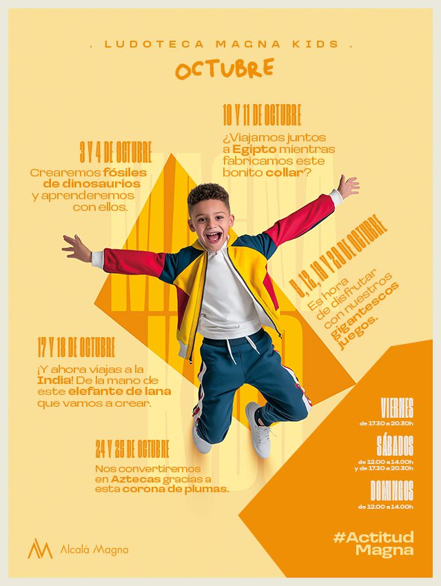 LUDOTECA MAGNA KIDS OCTUBRE 2025